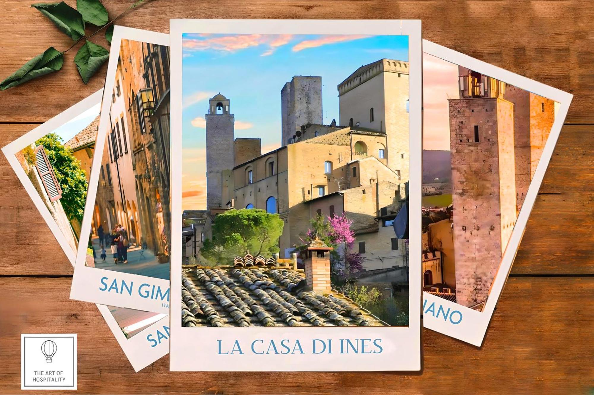 La Casa Di Ines San Gimignano Exterior foto