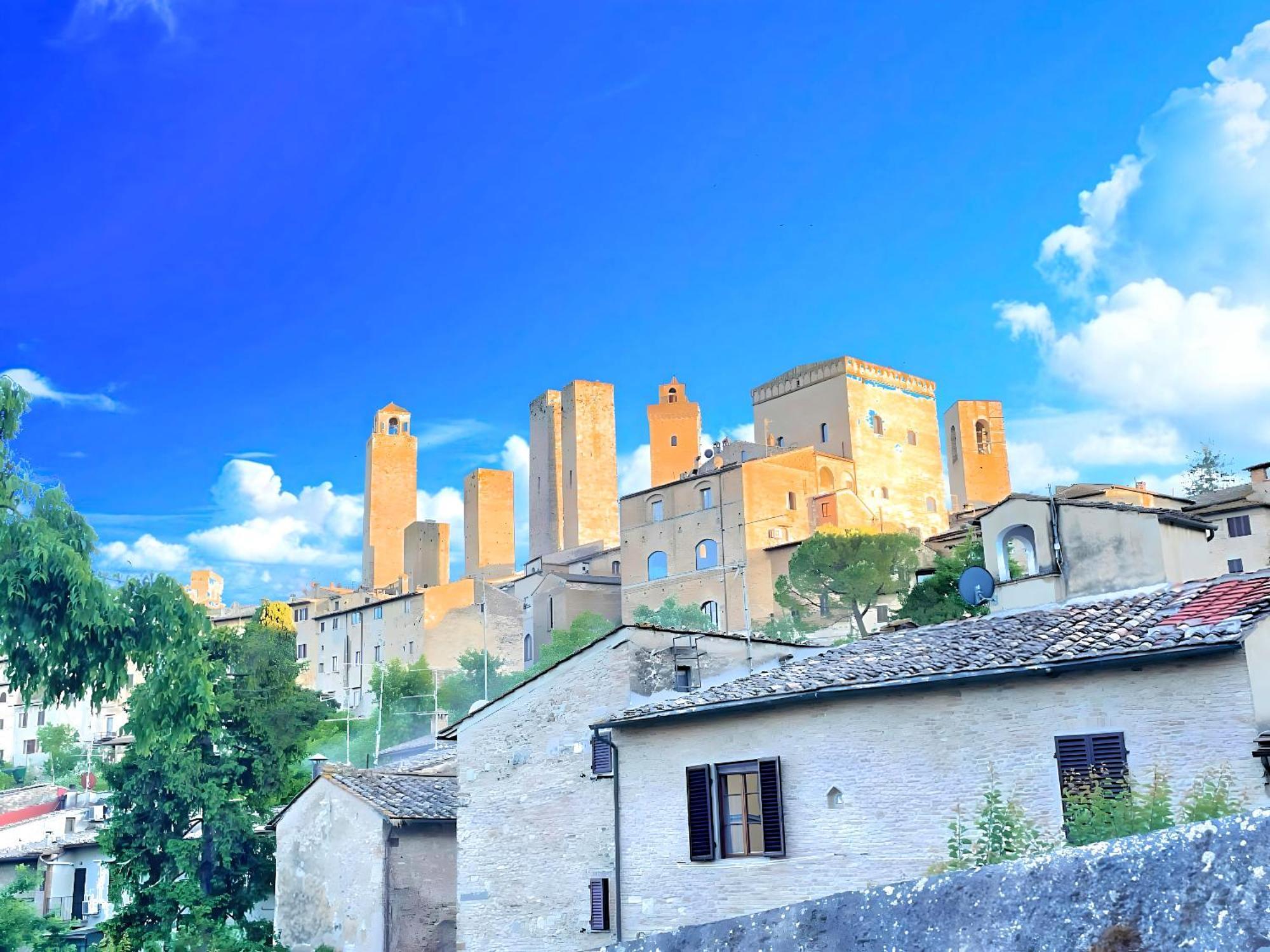 La Casa Di Ines San Gimignano Exterior foto