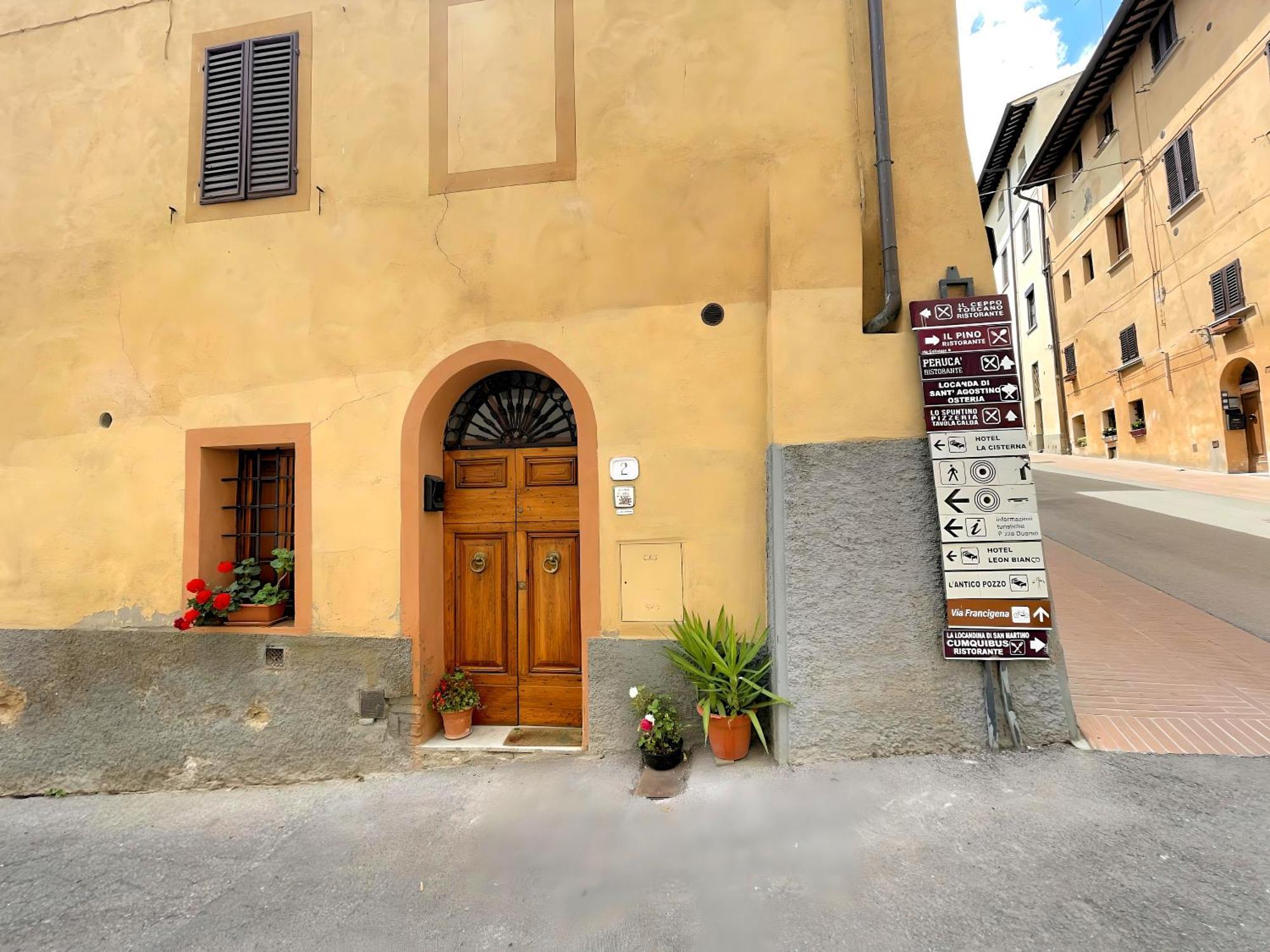 La Casa Di Ines San Gimignano Exterior foto